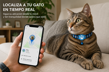 Collar GPS para Gatos
