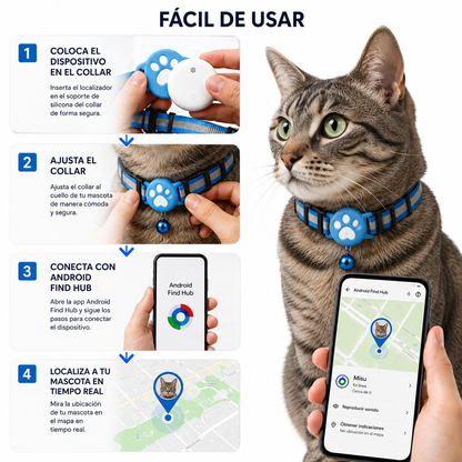 Collar GPS para Gatos