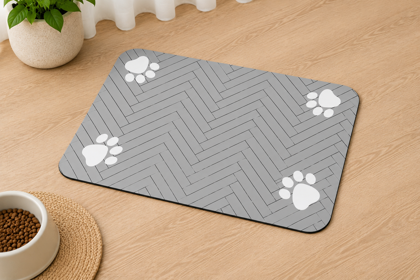Alfombrilla Absorbente para Comederos