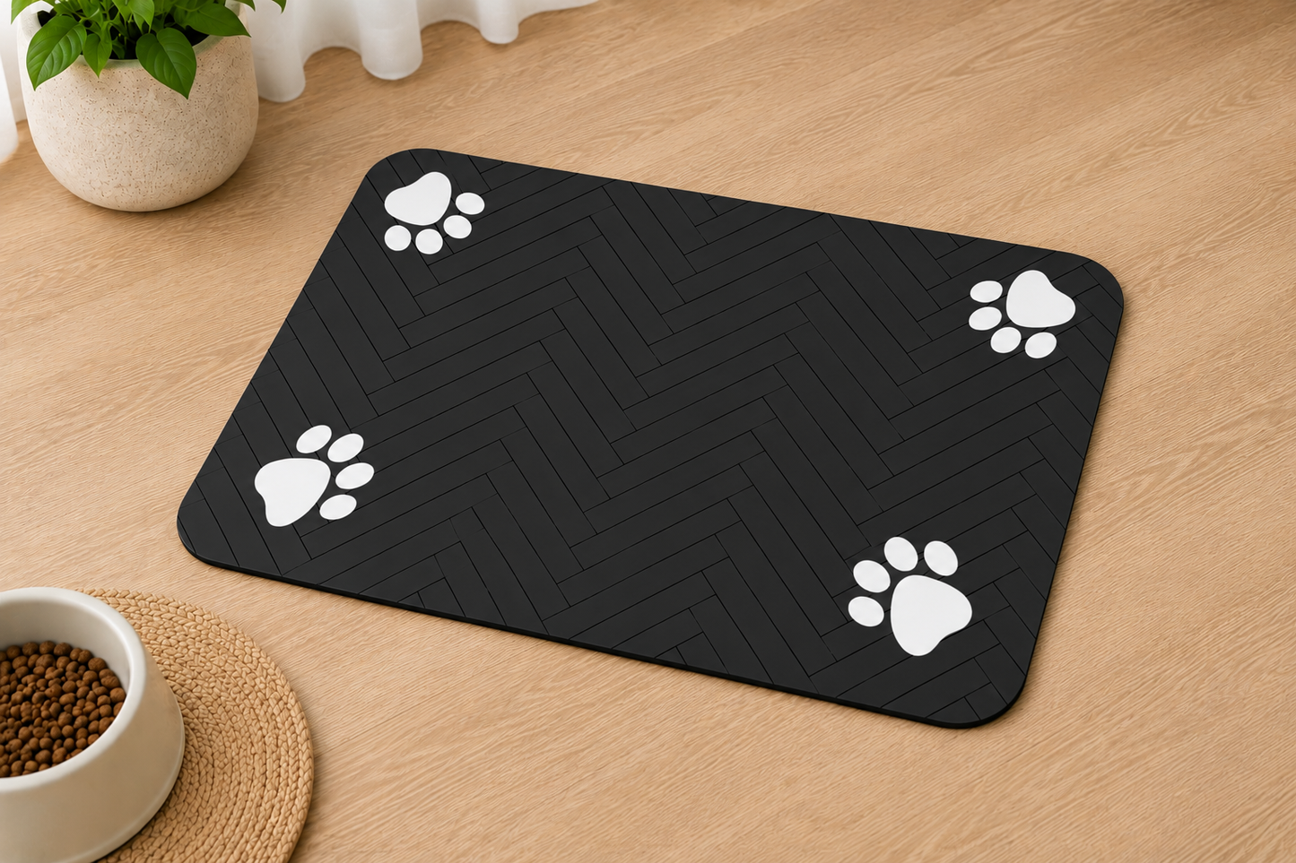 Alfombrilla Absorbente para Comederos