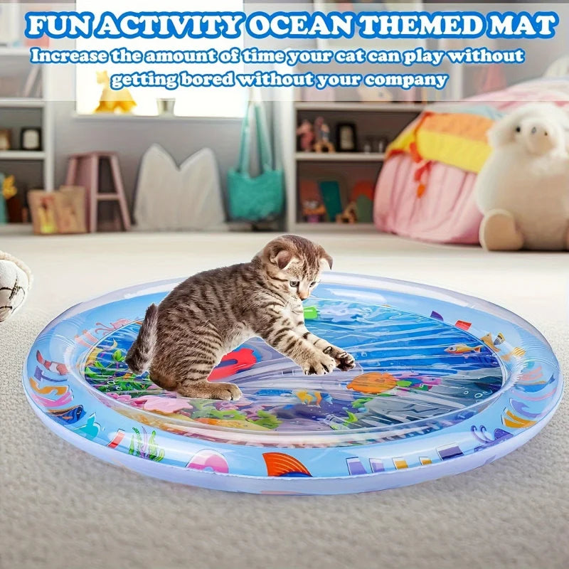 Alfombra de Agua Interactiva para Gatos